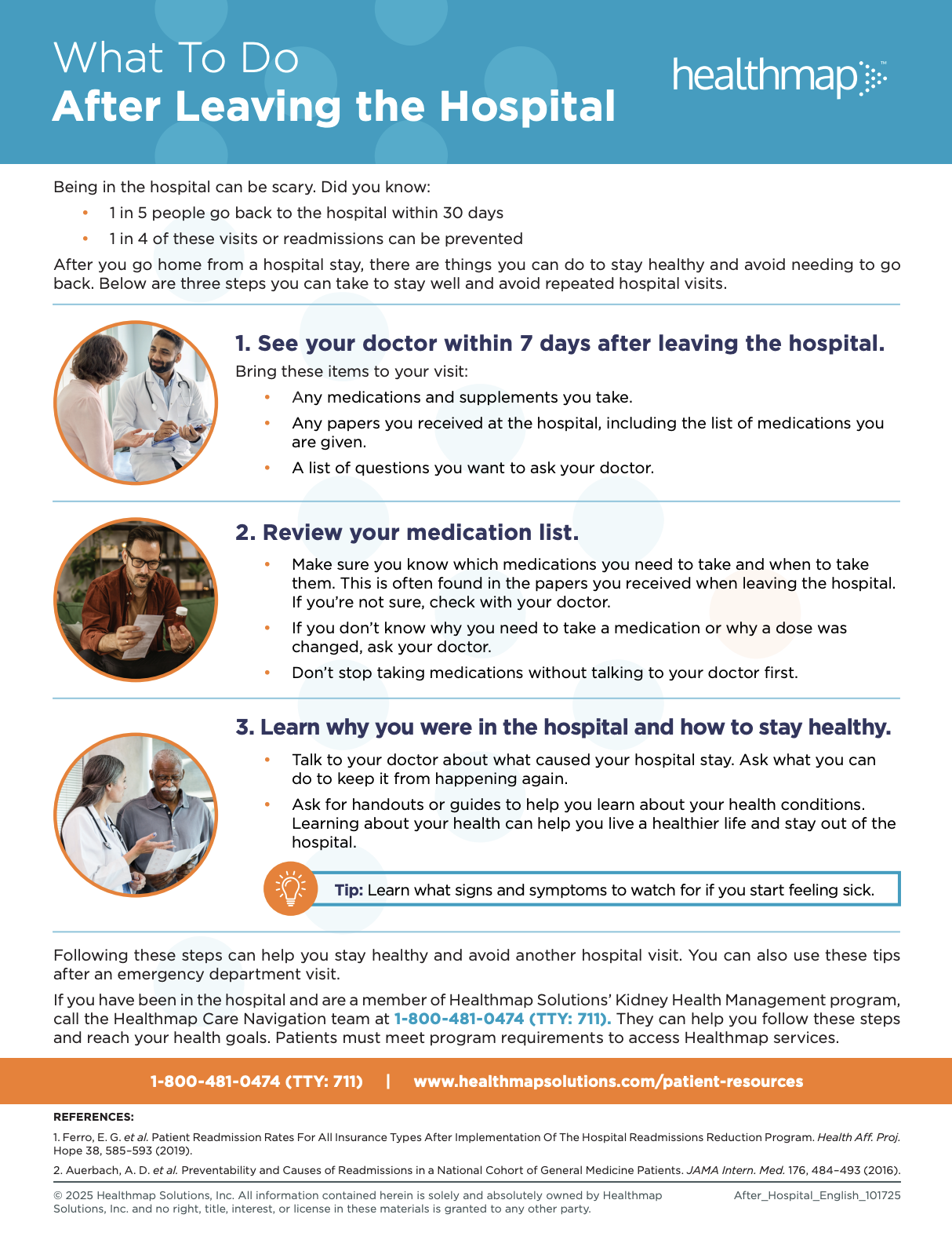 Leaving the Hospital