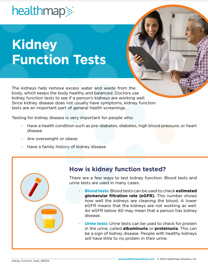 Kidney Function Tests